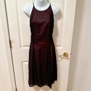 Vintage 90s Reggio beaded‎ formal dress